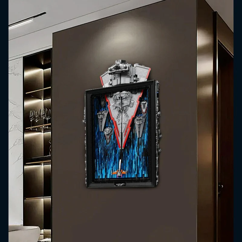 5964pcs Reobrix 99007 Star Wars Art Drawings - Image 8