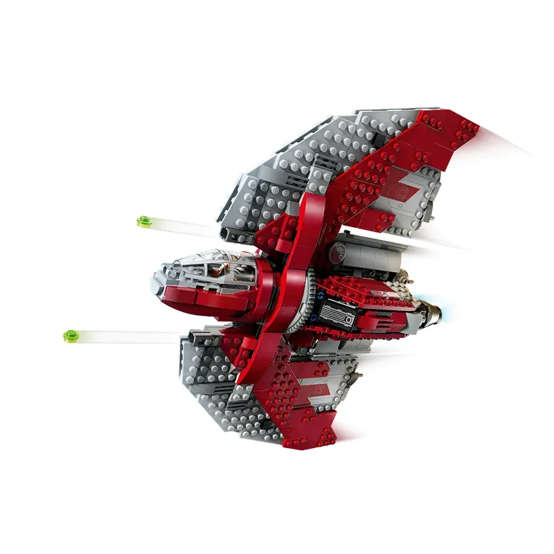 599 pcs Star Wars Ahsoka Tano’s T-6 Jedi Shuttle - Image 2