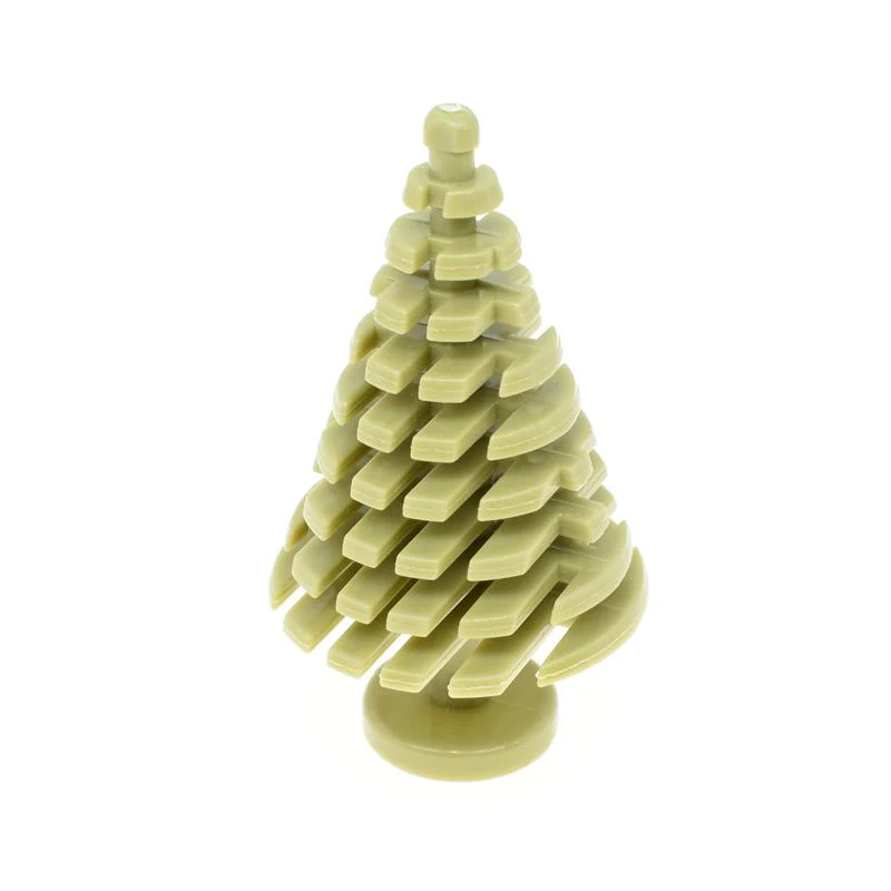 5pcs 2*2*4 Plant Tree Pine MOC Bricks 3471 - Image 3