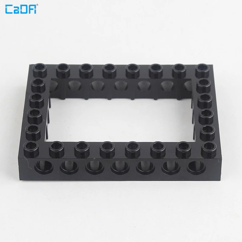 5pcs 32532 Brick 6 x 8 Open Center - Image 4