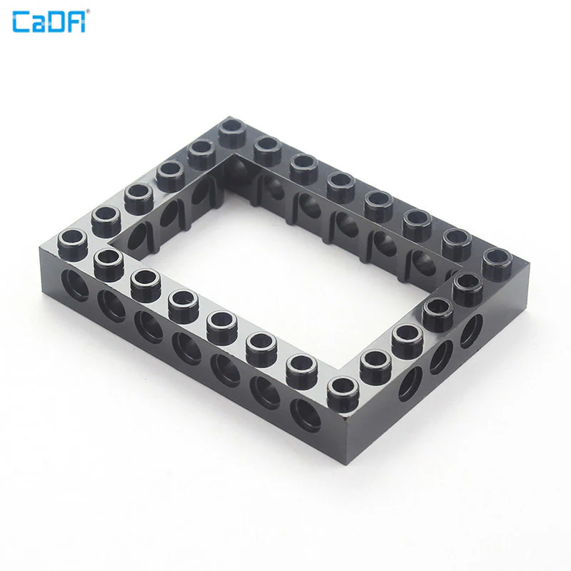 5pcs 32532 Brick 6 x 8 Open Center - Image 5