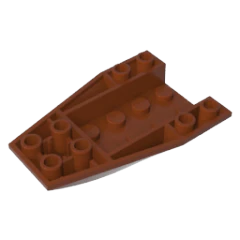 5pcs 43713 Wedge 6 x 4 Triple Inverted Curved - Image 3