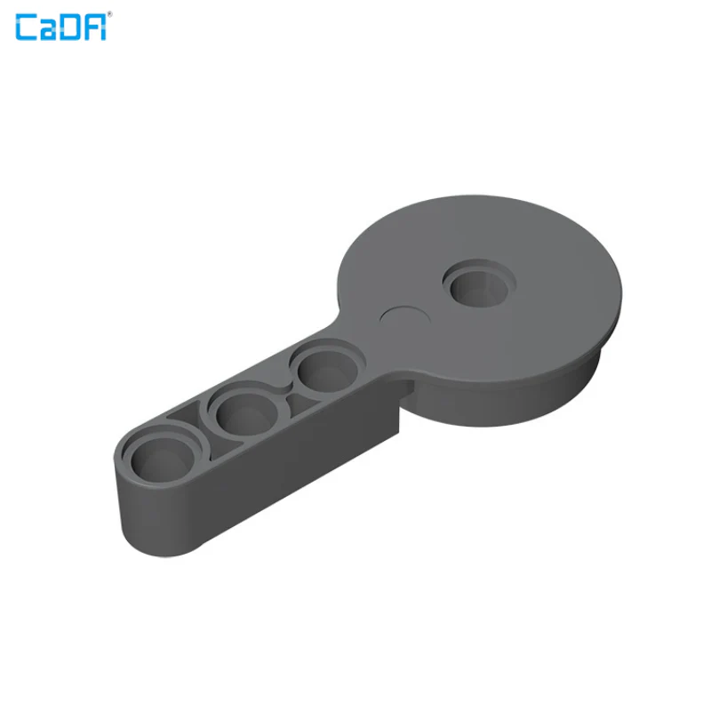 5pcs 44225 44224  Technic Rotation Joint Disk with Pin and 3L Liftarm Thick - Image 2