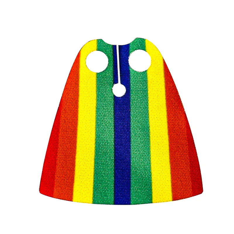5PCS Medieval military soldier minifigure wearing cape and cloak coat - Image 16