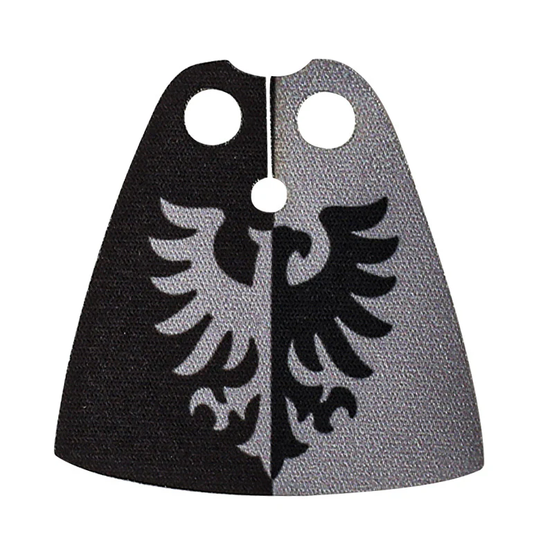 5PCS Medieval military soldier minifigure wearing cape and cloak coat - Image 20