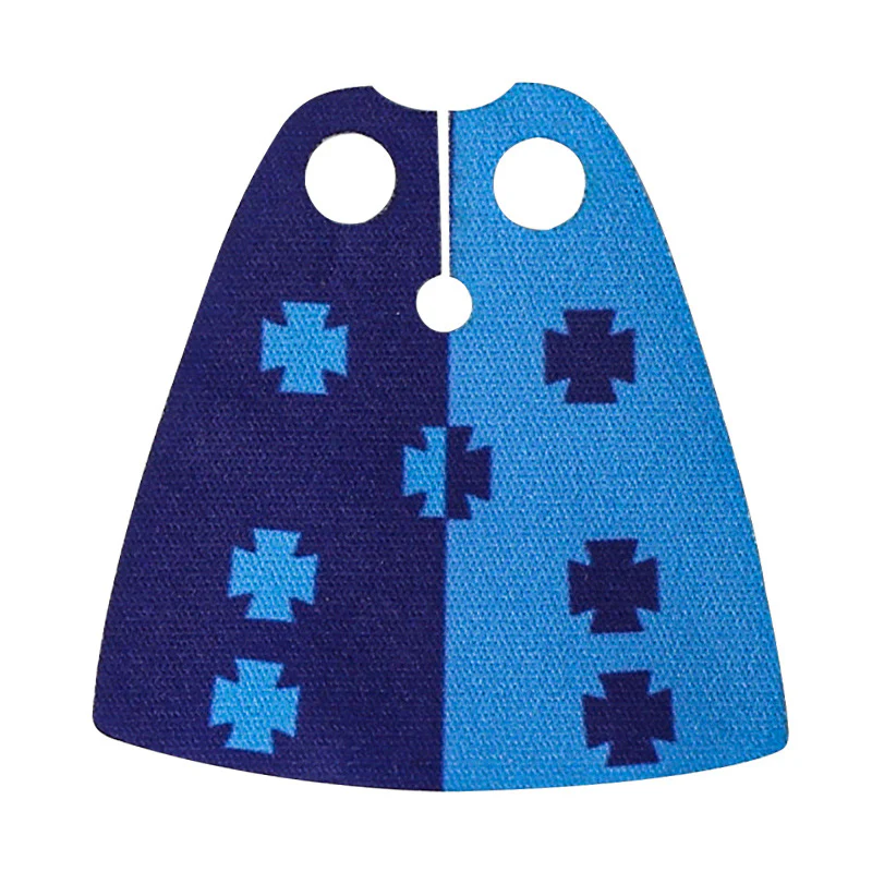 5PCS Medieval military soldier minifigure wearing cape and cloak coat - Image 25
