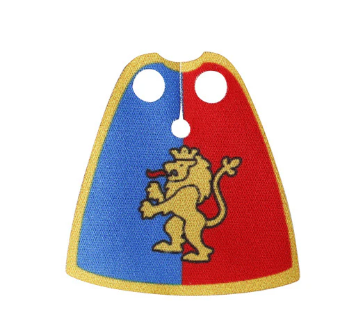 5PCS Medieval military soldier minifigure wearing cape and cloak coat - Image 5