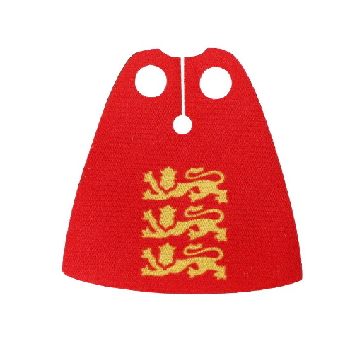 5PCS Medieval military soldier minifigure wearing cape and cloak coat - Image 7