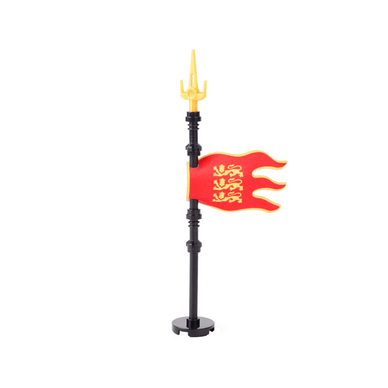 5pcs-MOC Medieval Military Knight Soldier Flag Castle - Image 14
