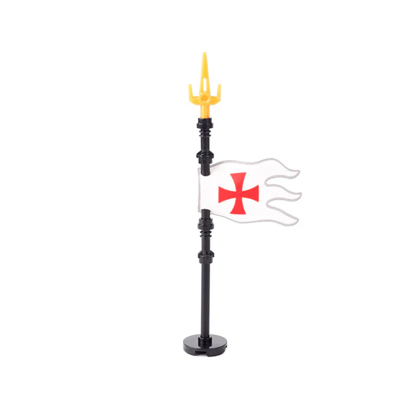 5pcs-MOC Medieval Military Knight Soldier Flag Castle - Image 21