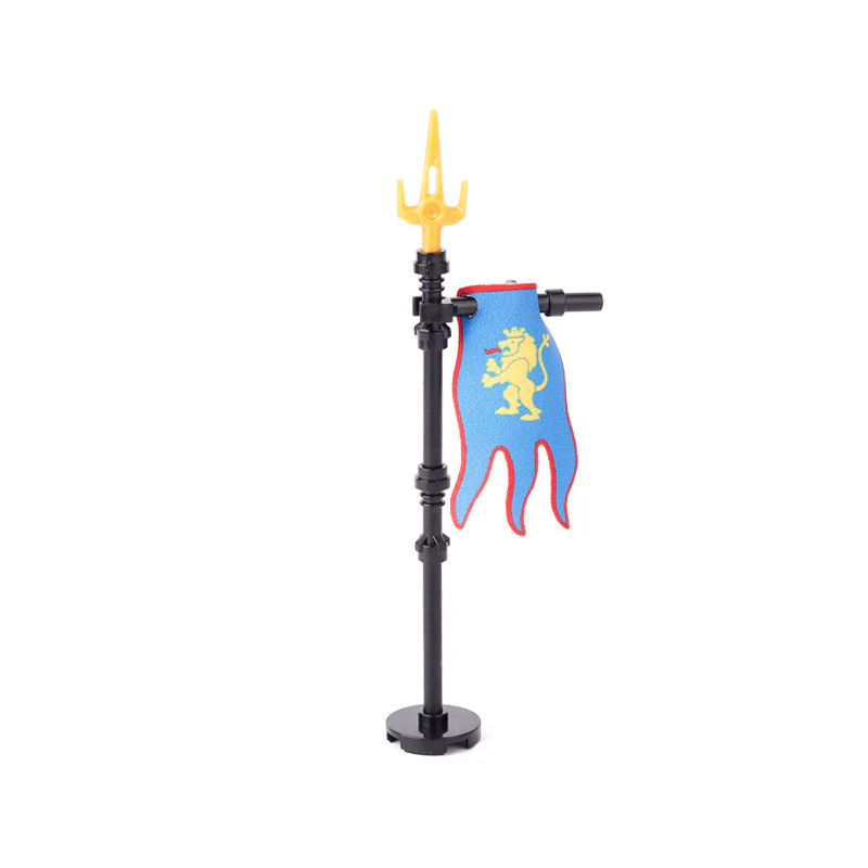 5pcs-MOC Medieval Military Knight Soldier Flag Castle - Image 25
