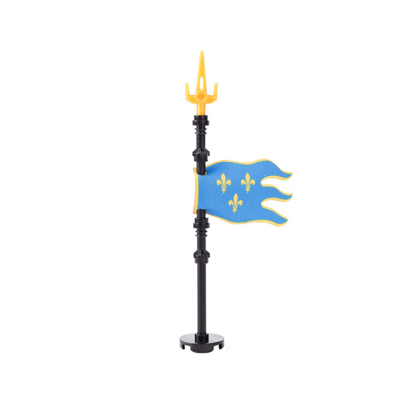 5pcs-MOC Medieval Military Knight Soldier Flag Castle - Image 7