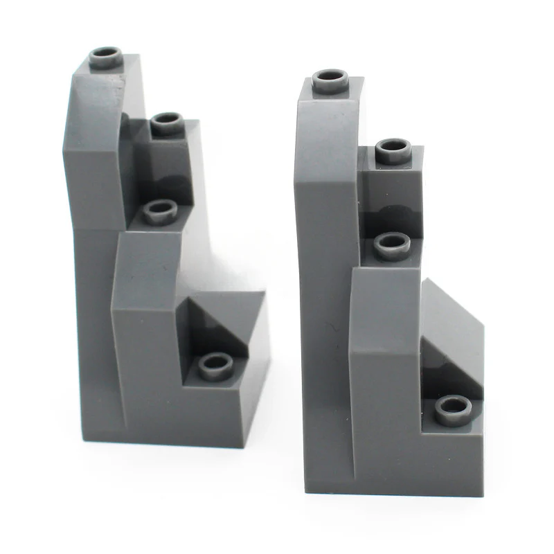 5pcs Rockery Rock Stone Mountain Corner Building - Image 5