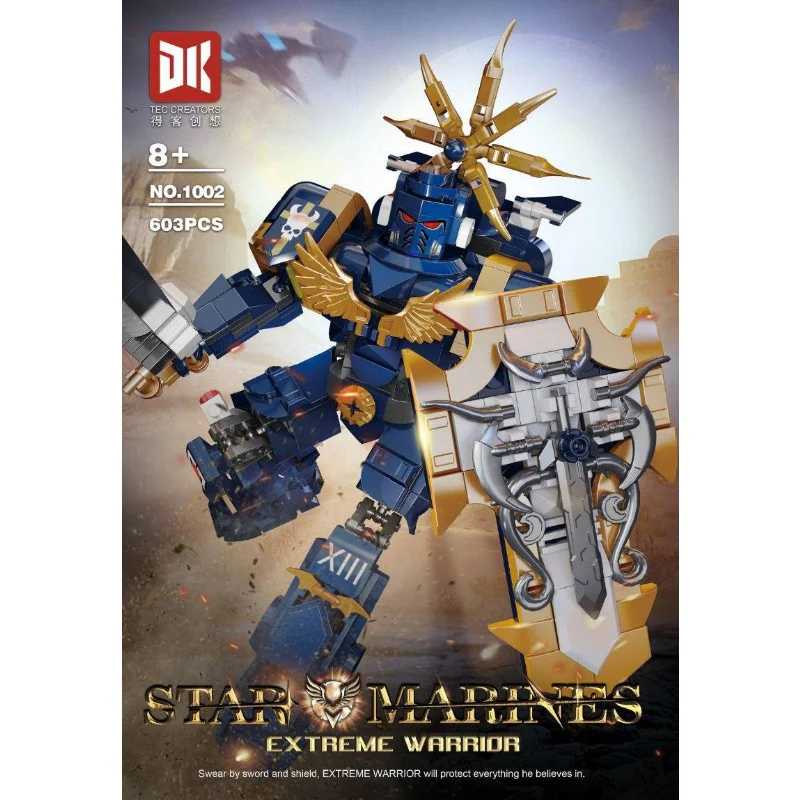 600+pcs DK Star Marines Imperial Fists - Image 12