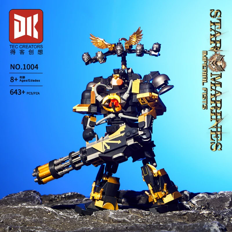 600+pcs DK Star Marines Imperial Fists - Image 16