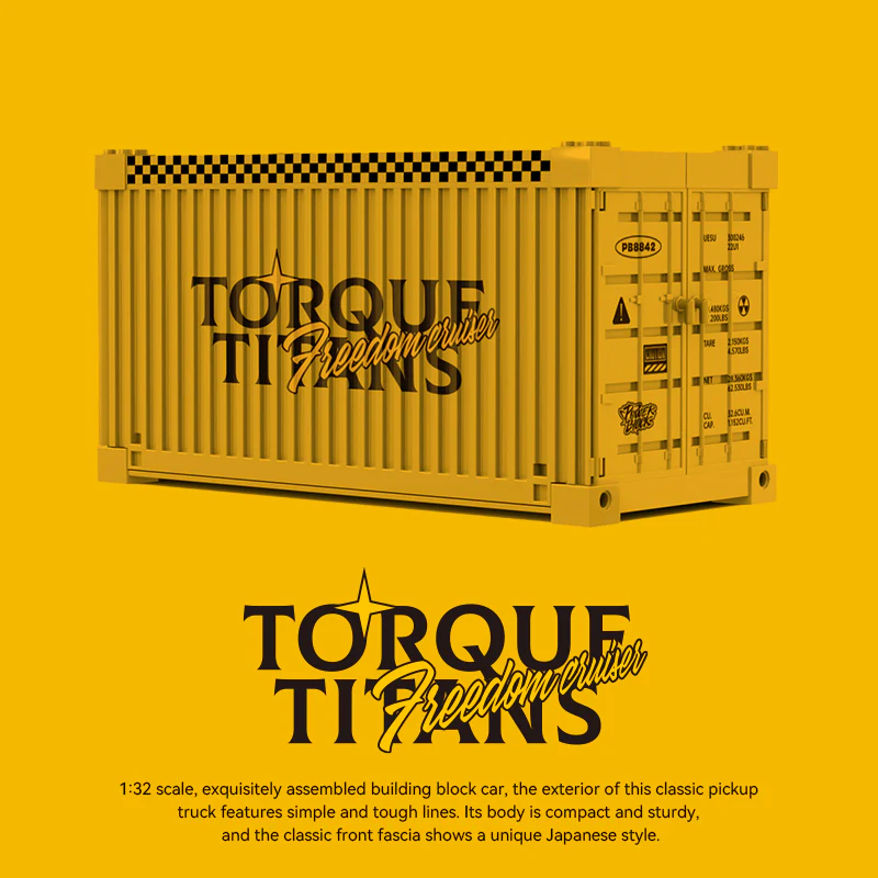 600+pcs PB Toroue Titans Freedom Pickup Trucks 1:32 - Image 4