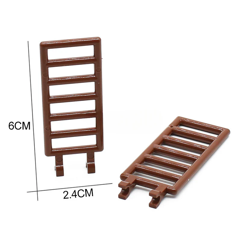 6020 7x3 Single Side Trapezoidal Fence with Clamps 10pcs - Image 4