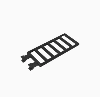 6020 7x3 Single Side Trapezoidal Fence with Clamps 10pcs - Image 9