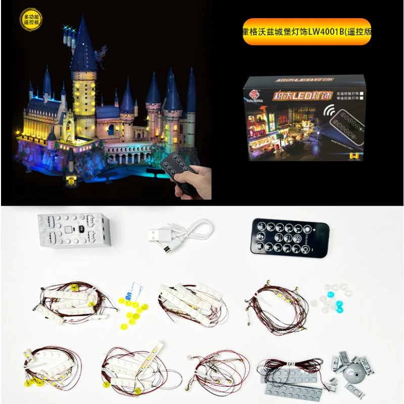 6020pcs Harry Potter Hogwarts Castle 98000 S7306 71043 70068 - Image 11