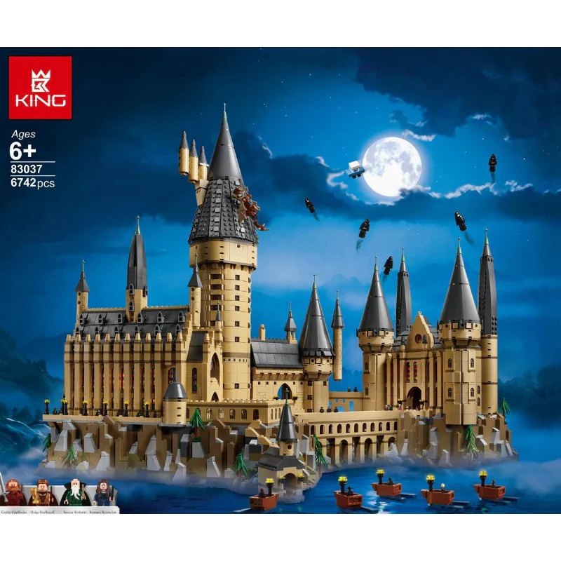 6020pcs Harry Potter Hogwarts Castle 98000 S7306 71043 70068 - Image 12
