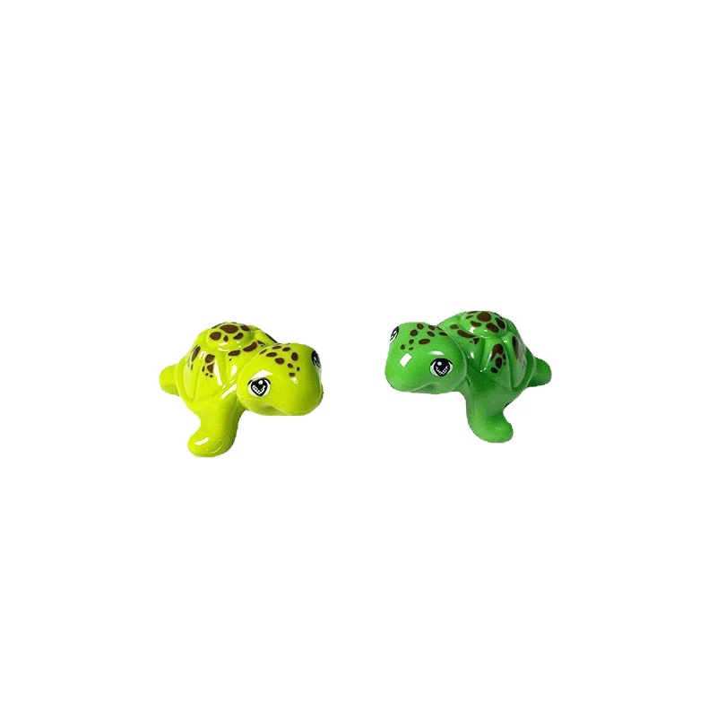 2pcs 6028753 Small particle building blocks toy animal accessories turtle penguin - Image 3