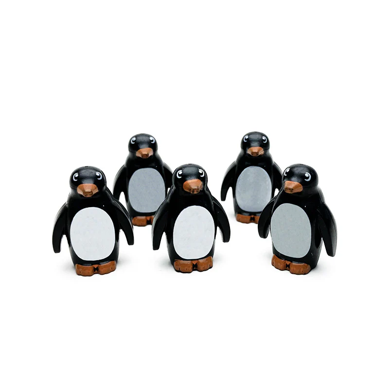 2pcs 6028753 Small particle building blocks toy animal accessories turtle penguin - Image 7