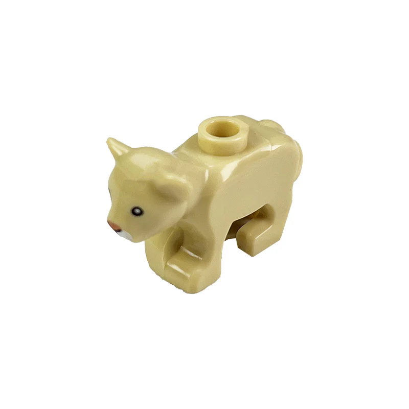 2pcs 60307 Animal Little Tiger Leopard Lion - Image 7
