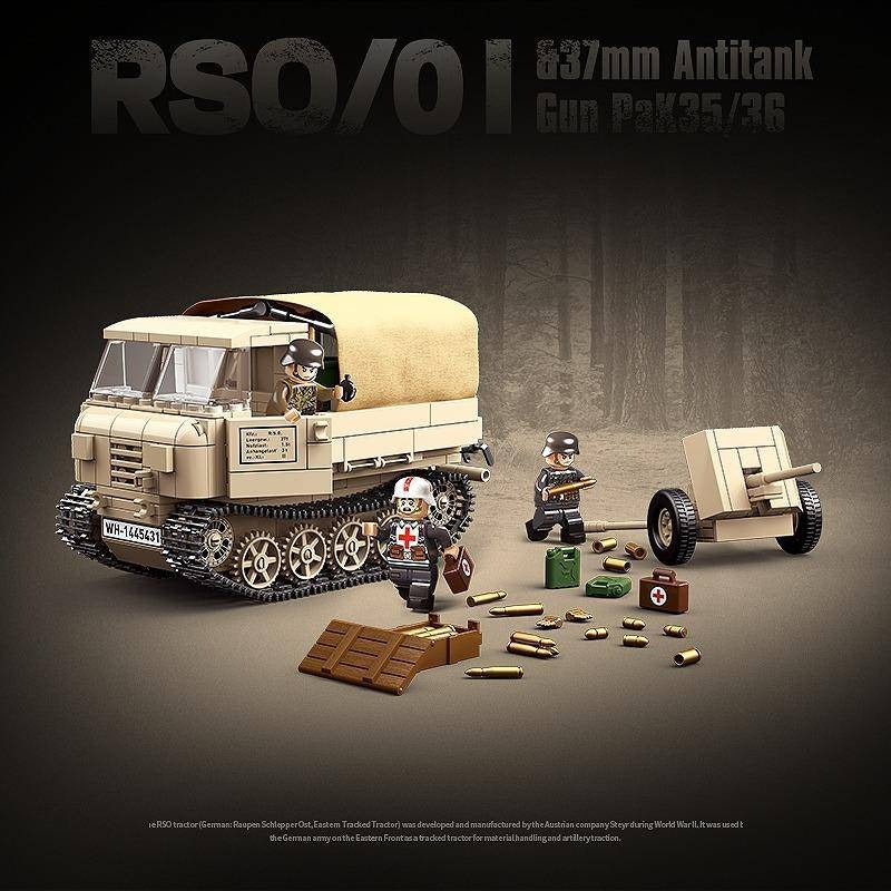 606 PGS QUANGUAN 100250 RSO/01 & 37mm Antitank Gun PaK35/36 - Image 5