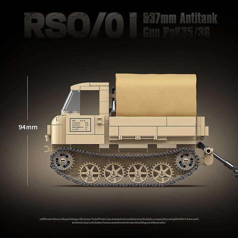 606 PGS QUANGUAN 100250 RSO/01 & 37mm Antitank Gun PaK35/36 - Image 7