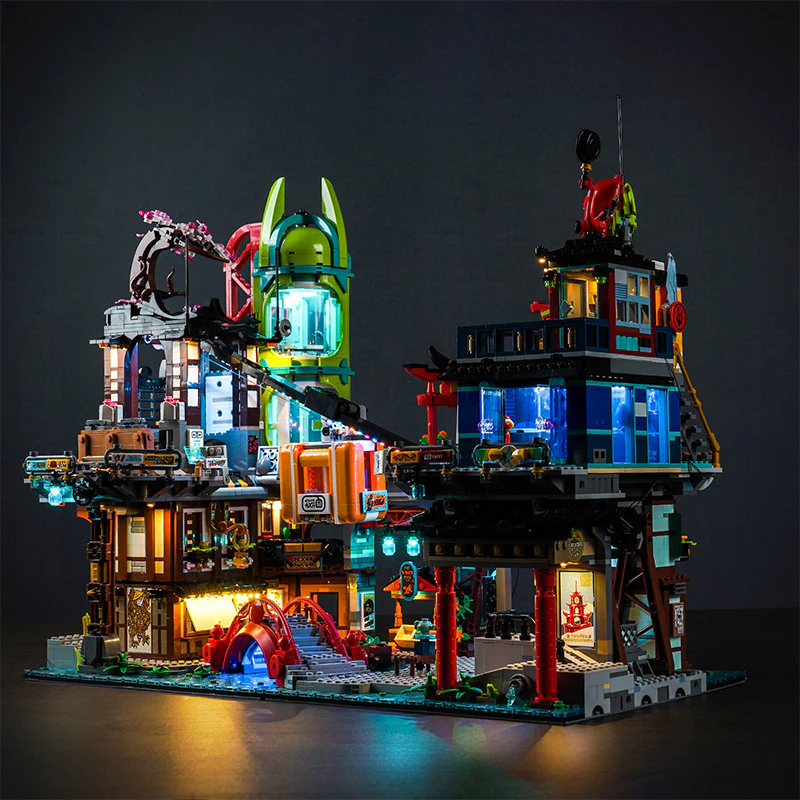 6163pcs Ninjago City Markets - Image 3
