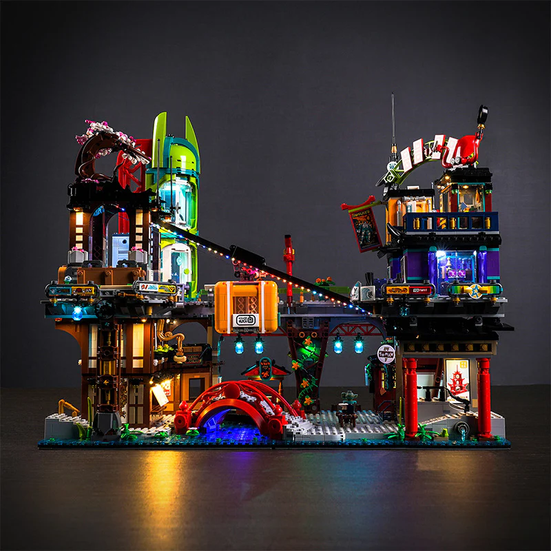 6163pcs Ninjago City Markets - Image 5