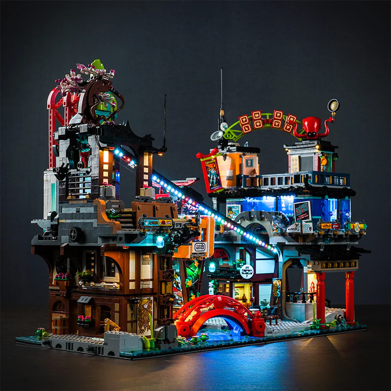6163pcs Ninjago City Markets - Image 6
