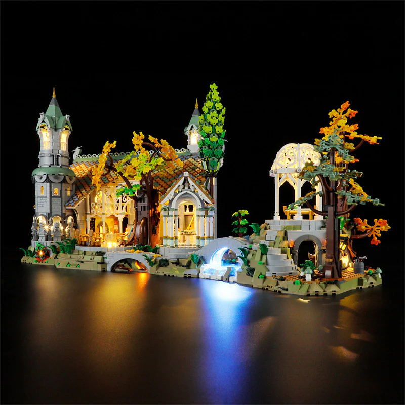 6167PCS The Lord of The Rings Rivendell 10316 （JieStar High Quality Version) - Image 4