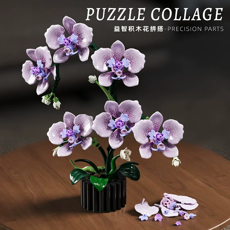 619pcs MJi 13115 PHALAENOPSIS - Image 3