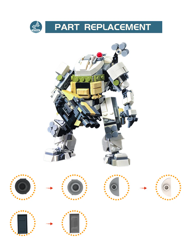 623PCS MOC-179271,Titanfall(Ogre Titan) - Image 7