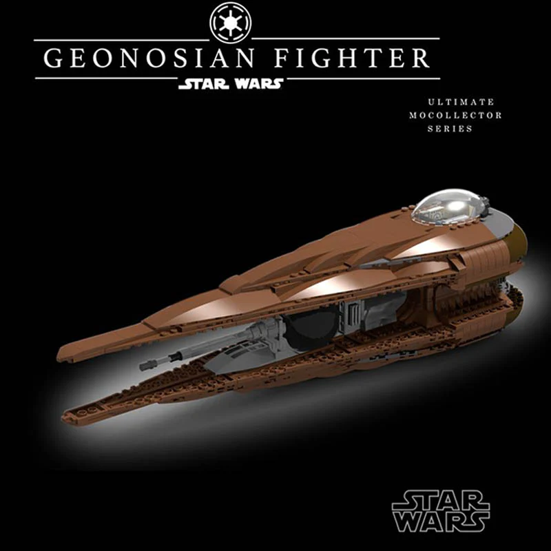 629pcs MOC-81126 Geonosian Fighter - Image 4