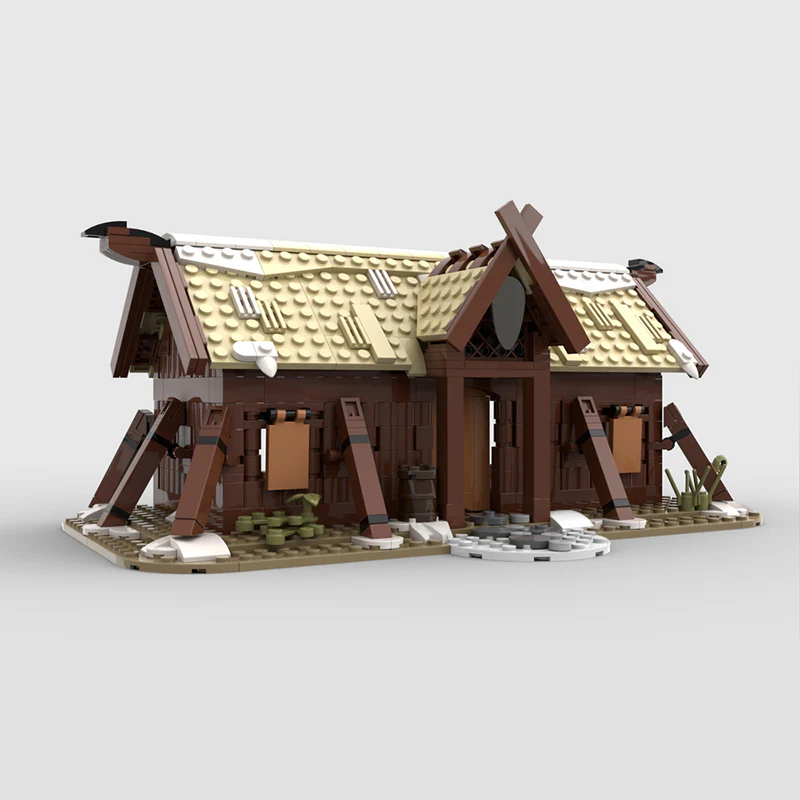 641PCS MOC-102557，Vikings - Image 3