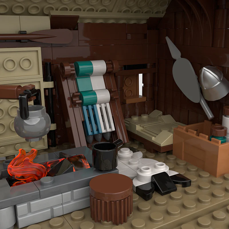 641PCS MOC-102557，Vikings - Image 4