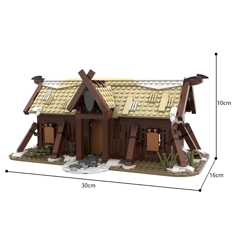 641PCS MOC-102557，Vikings - Image 5