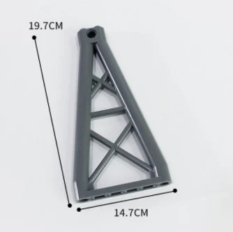 64449 1x6x10 Train Bracket Railroad railway bracket - Image 3