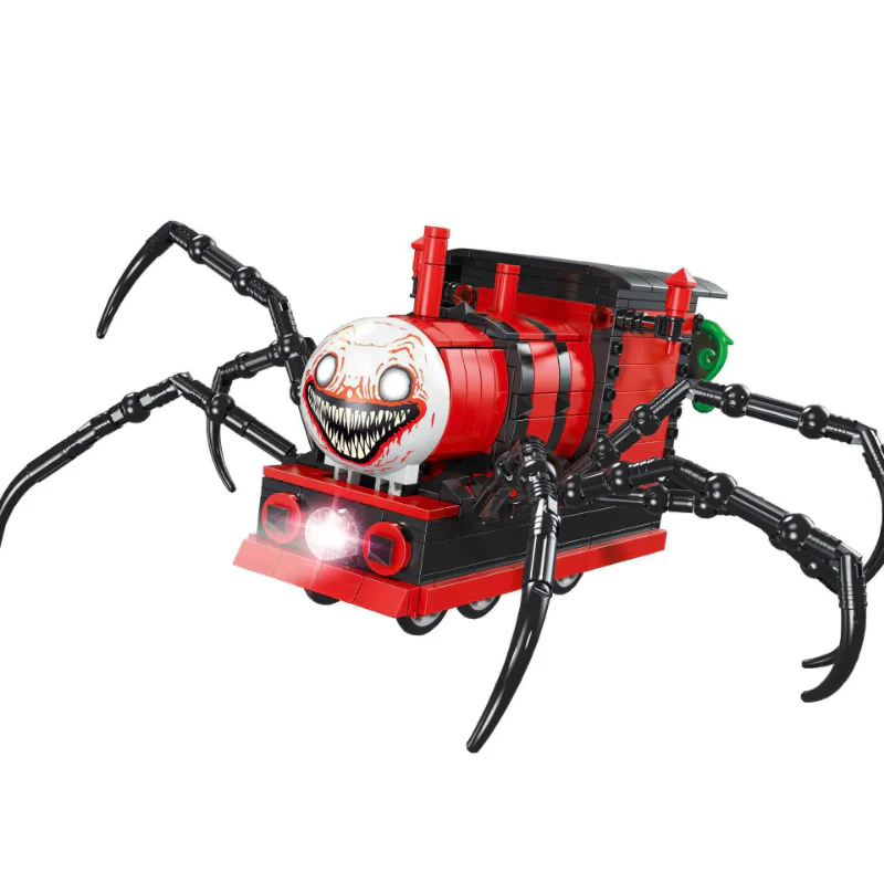 649pcs L8001 TUOLE Spider Monster Train Charles - Image 4
