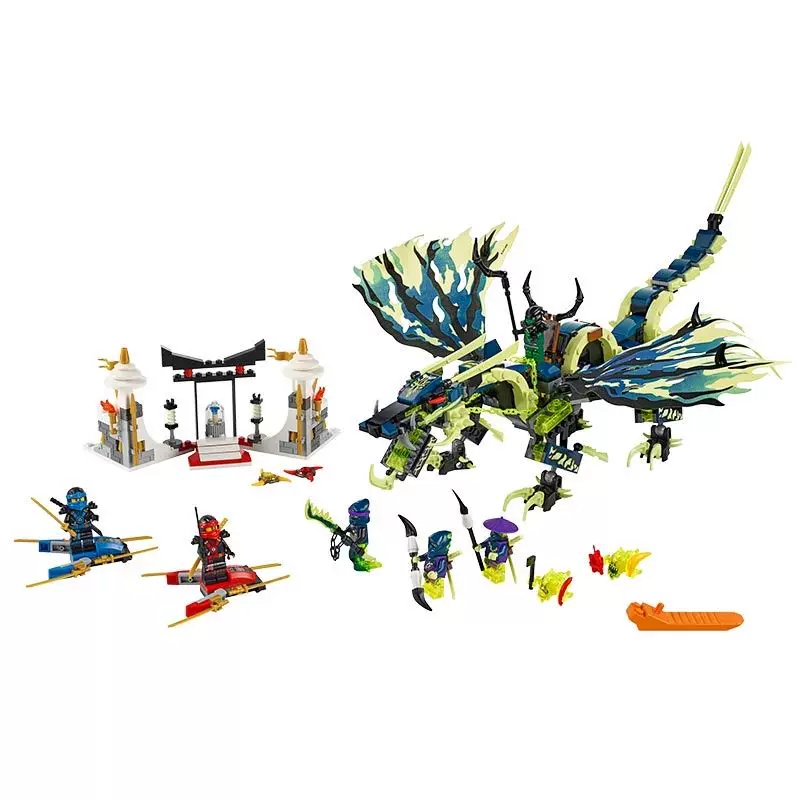 658pcs Attack of the Morro Dragon - Image 2