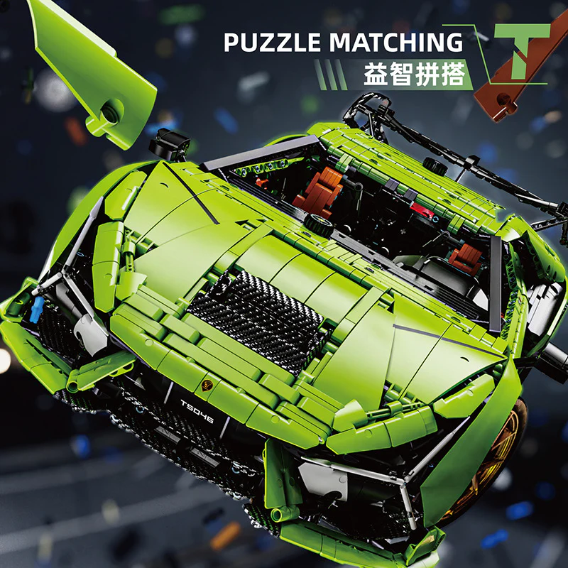 6628 pcs TGL T5046 Aventador SVJ 1:6 - Image 2