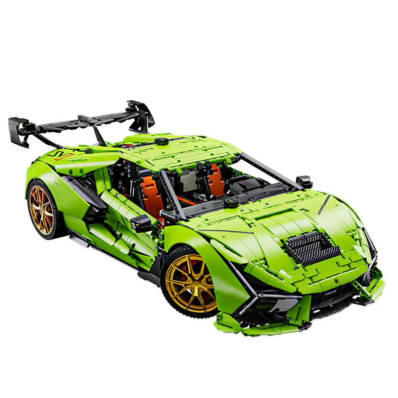 6628 pcs TGL T5046 Aventador SVJ 1:6 - Image 8
