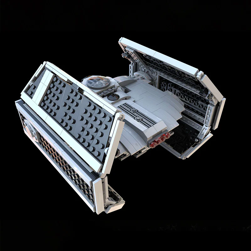 665pcs MOC-128943 TIE-Advanced x1 (TIE/ad) - Image 3
