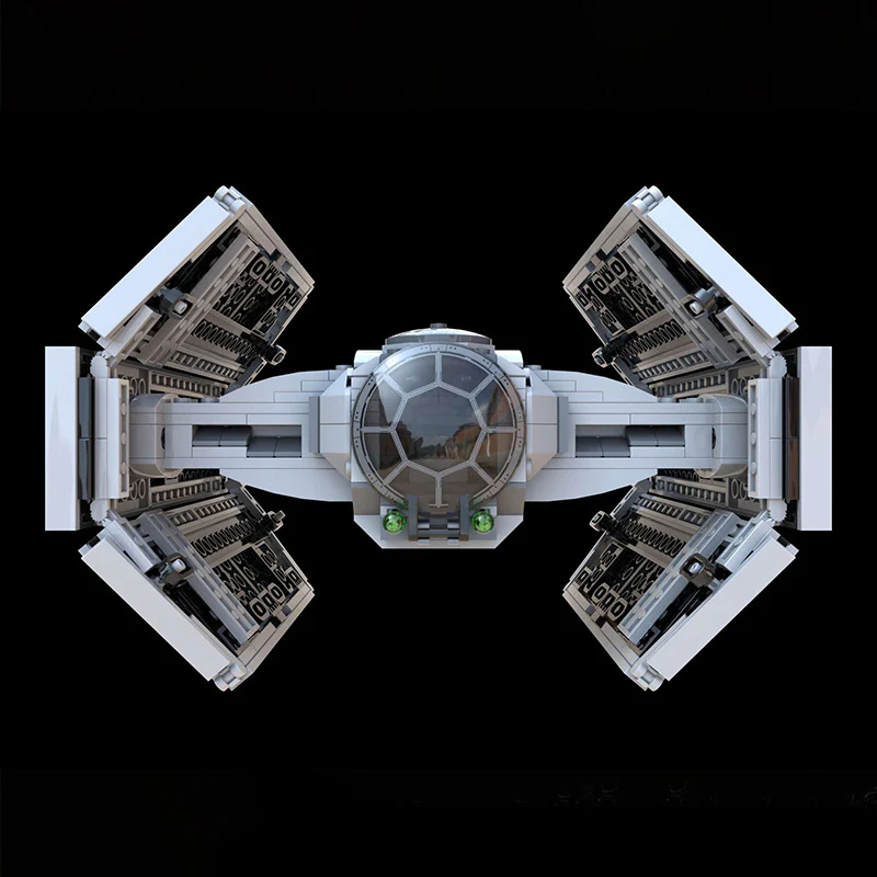 665pcs MOC-128943 TIE-Advanced x1 (TIE/ad) - Image 4