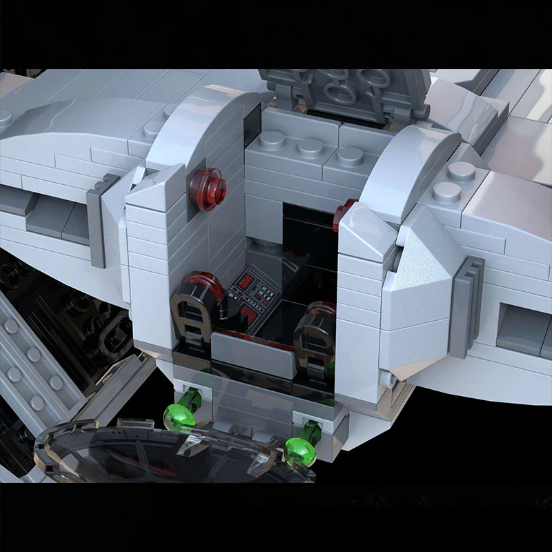 665pcs MOC-128943 TIE-Advanced x1 (TIE/ad) - Image 5