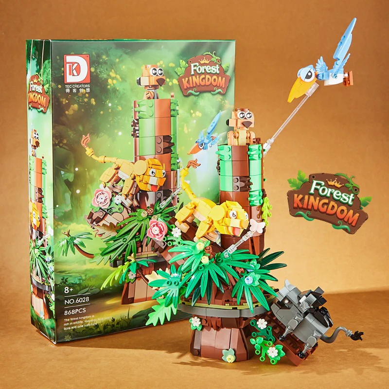 668 pcs DK 6028 Forest Kingdom - Image 5