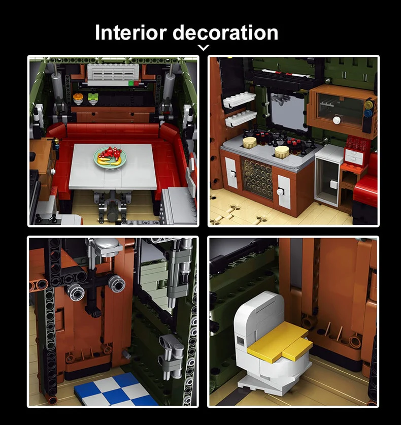 6689PCS  LE-J907 Mercedes-Benz Unimog - Image 10