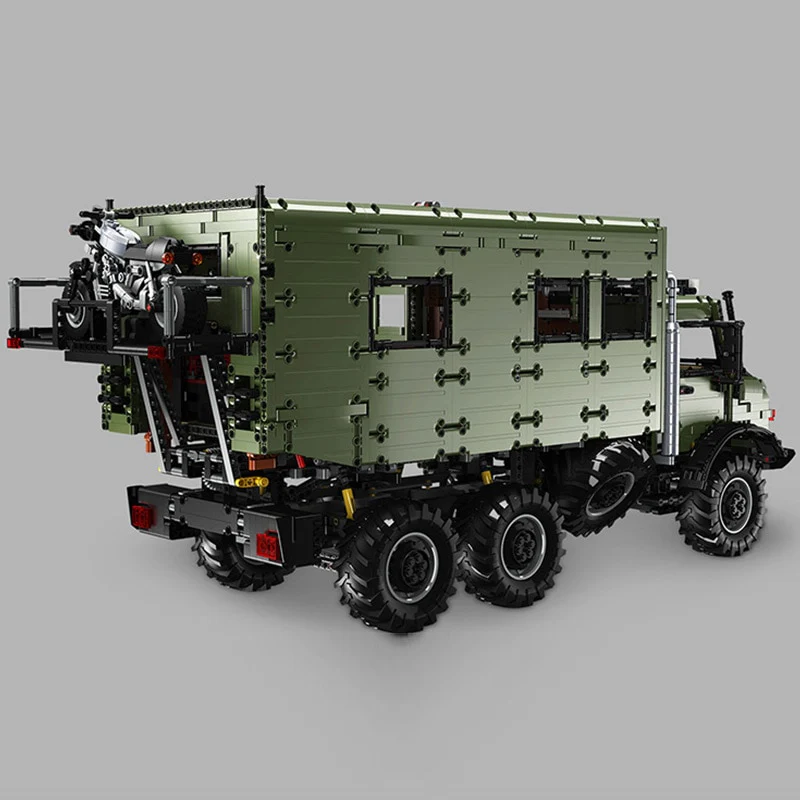 6689PCS  LE-J907 Mercedes-Benz Unimog - Image 3